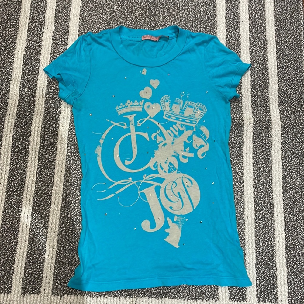 Vintage Juicy Couture Swarovski Crystal tshirt